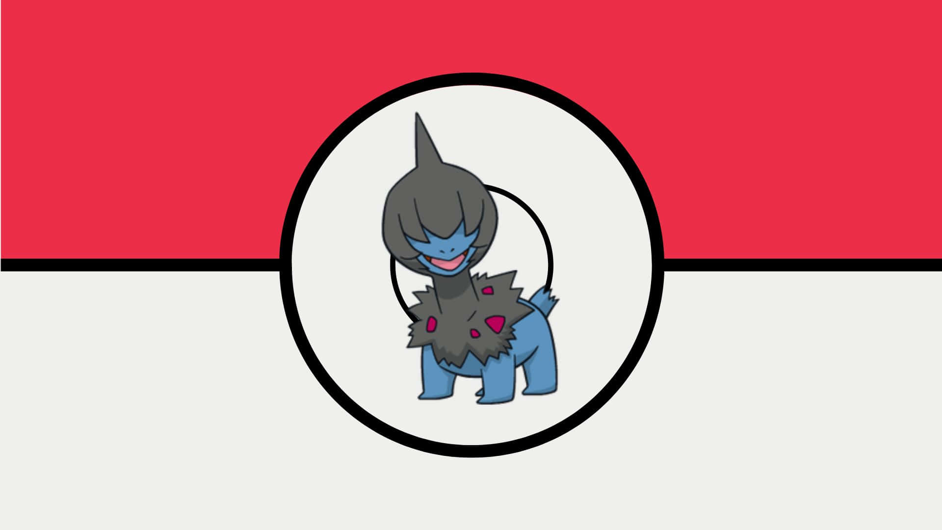 Pokeball Deino Background