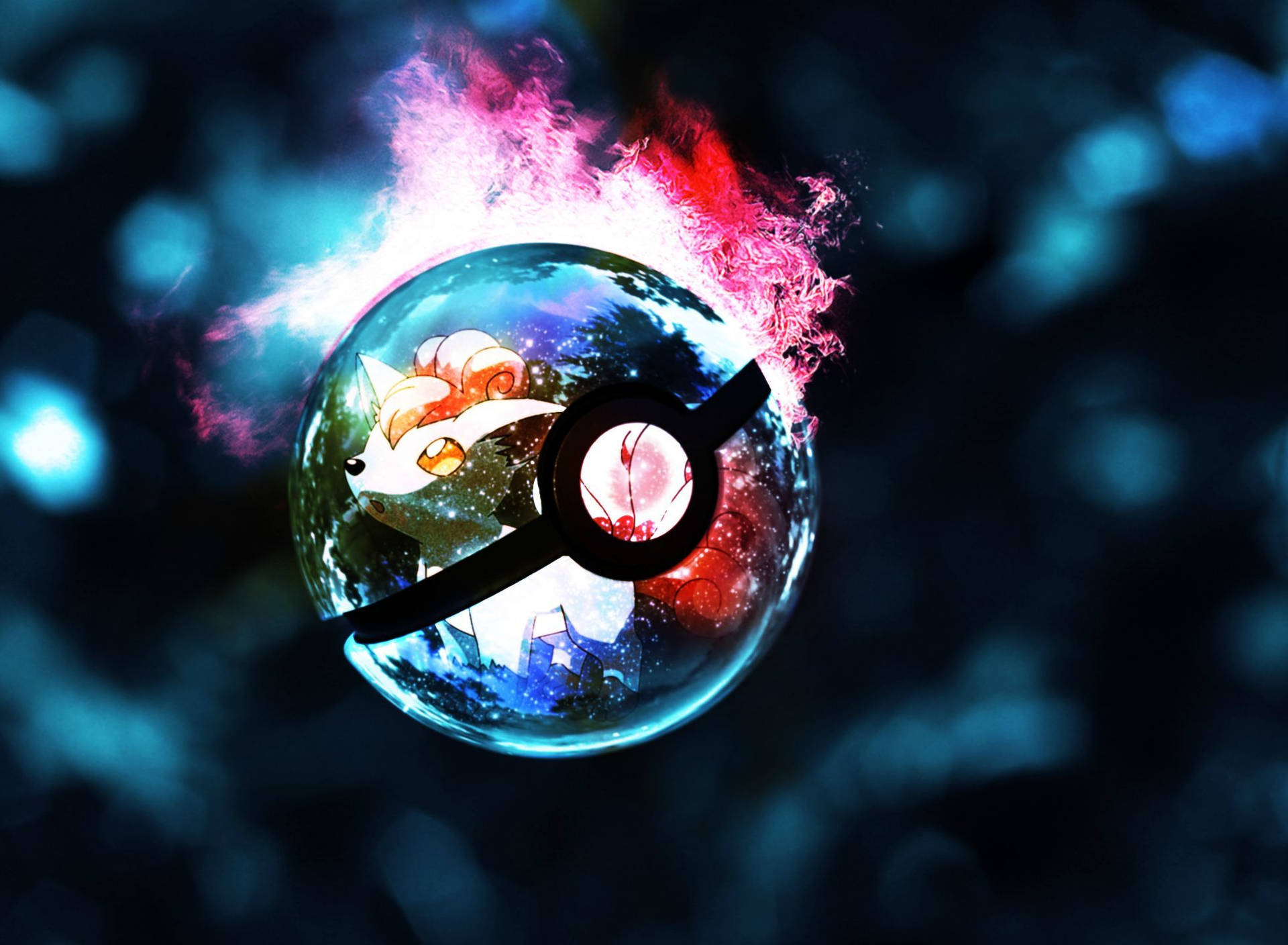 Pokeball Gaming Profile Background