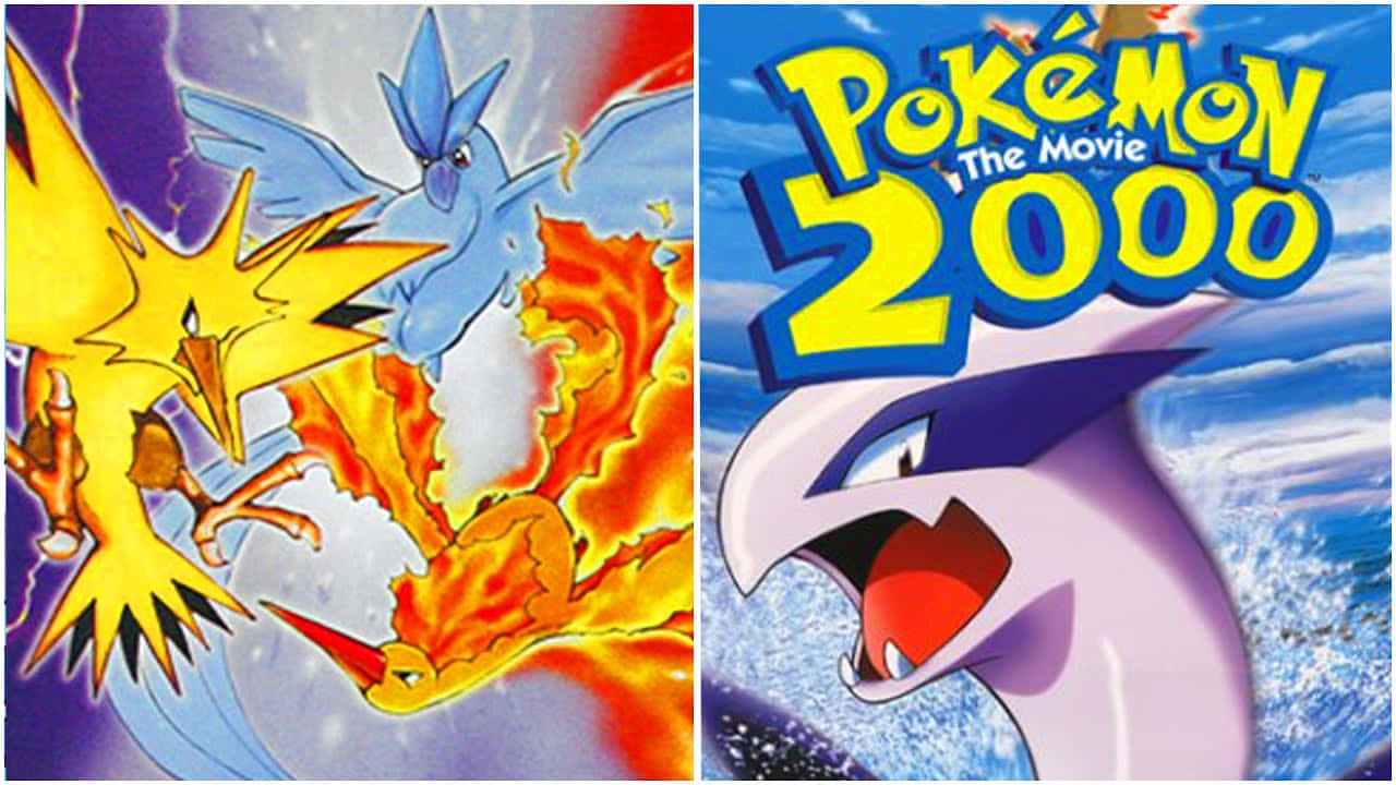 Pokemon 2000 Fire And Water Background