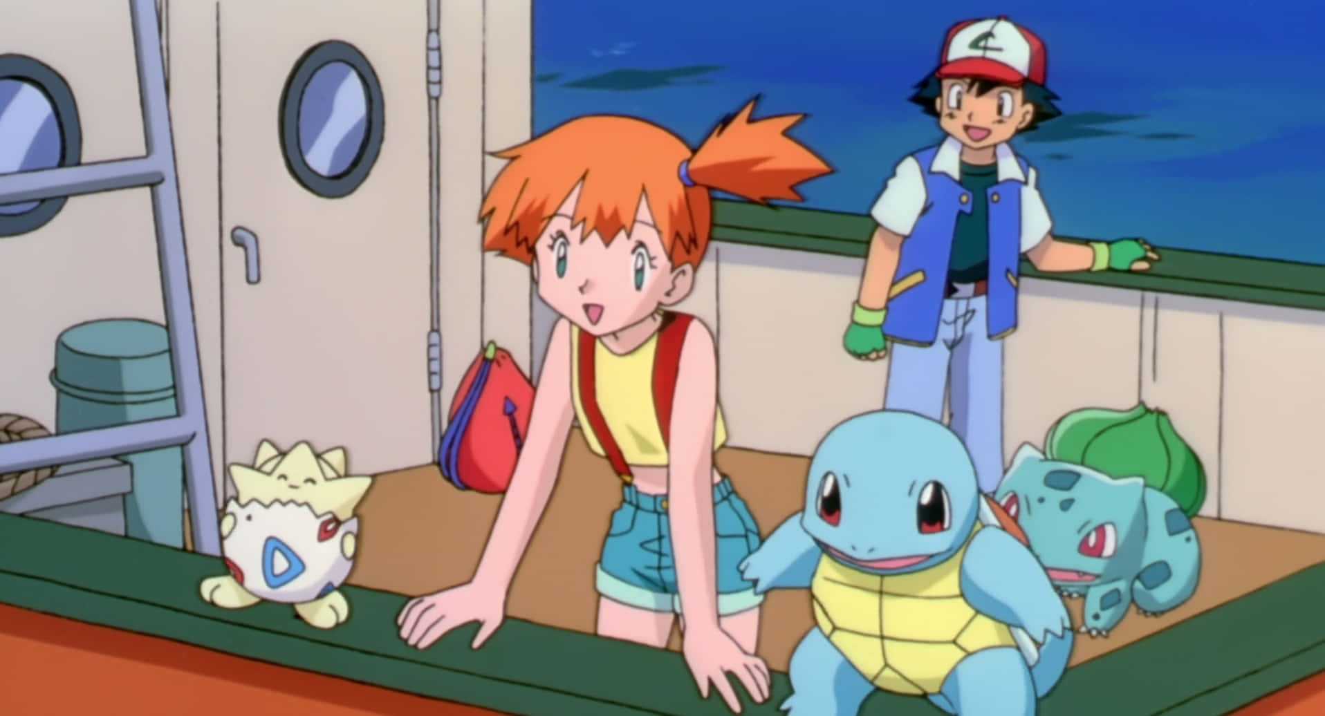 Pokemon 2000 Happy Background