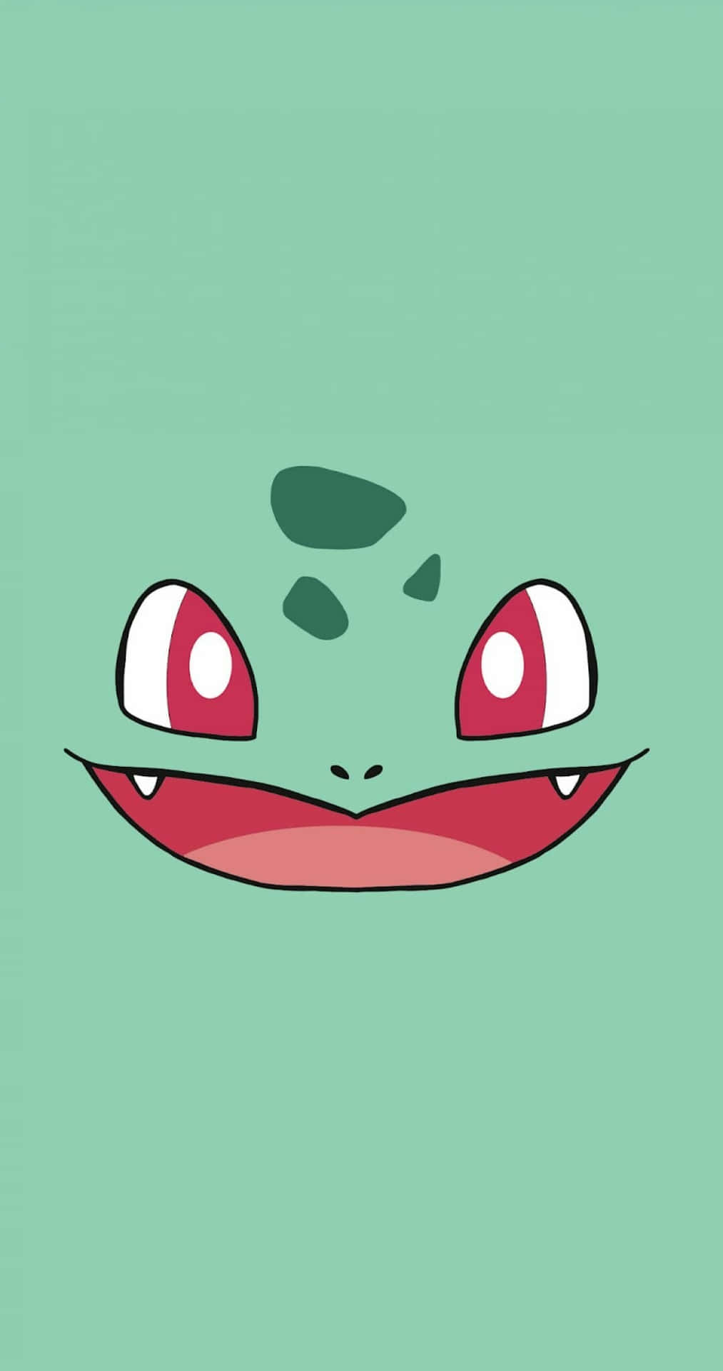 Pokemon Aesthetic Bulbasaur's Face