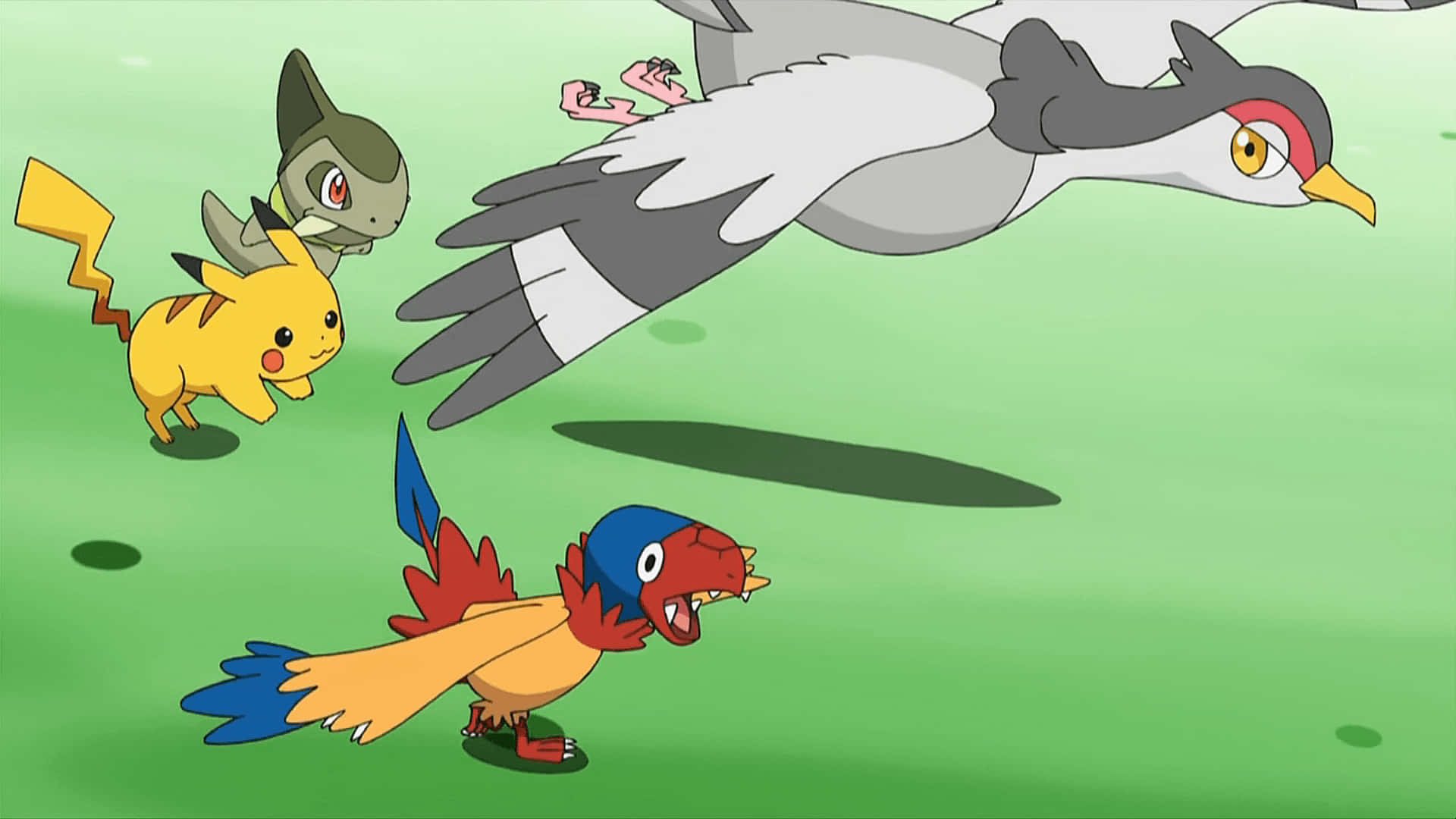 Pokemon And Archen Background