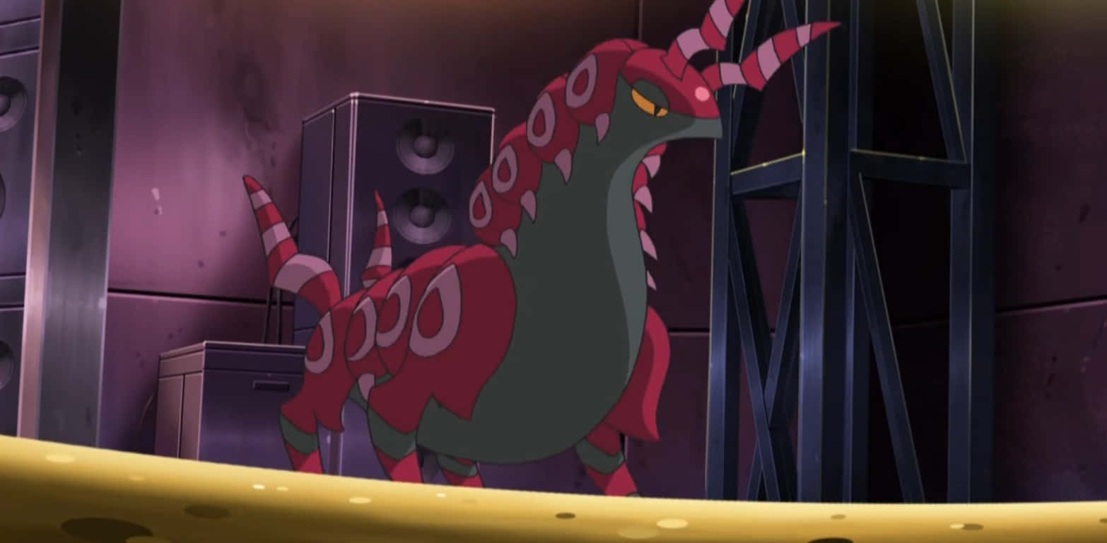 Pokemon Anime Scolipede Desktop Background