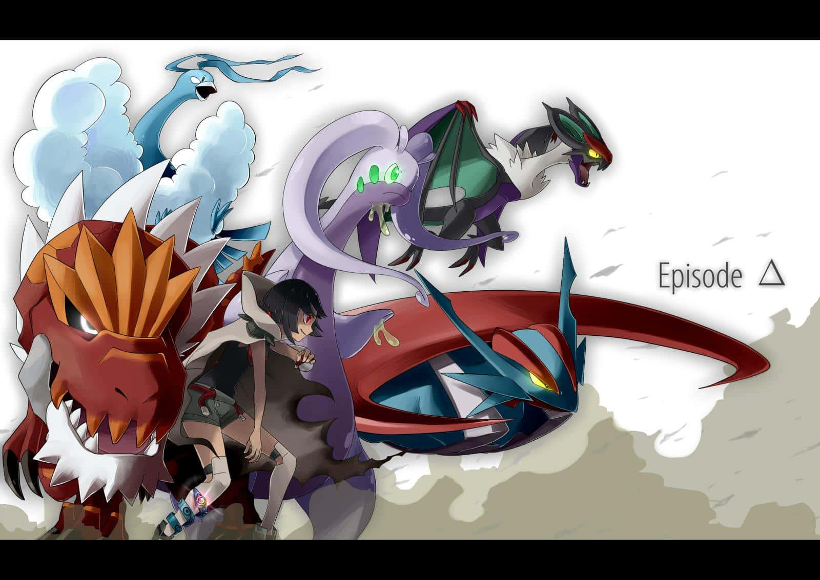 Pokemon Battle Scene Noivernand Friends Background