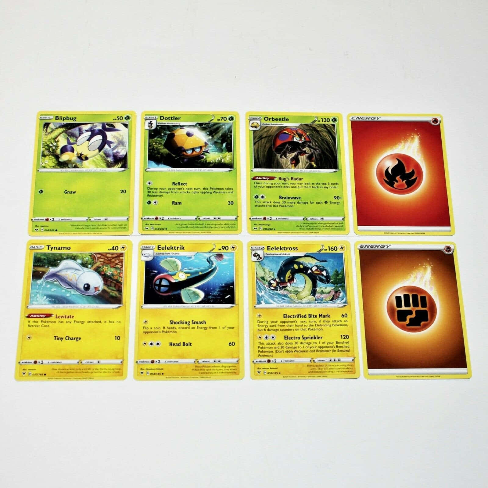 Pokémon Blipbug Card Collection Background