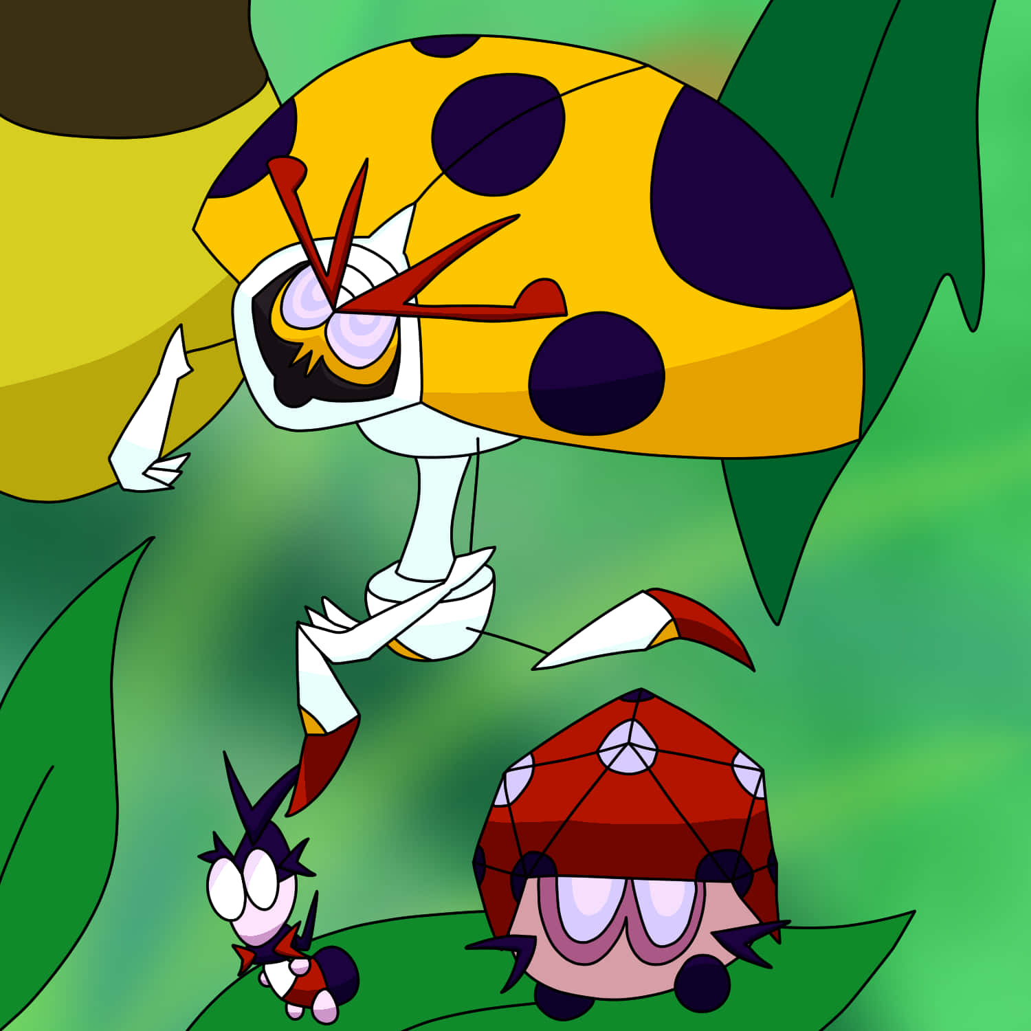 Pokémon Blipbug Funny Poster Background