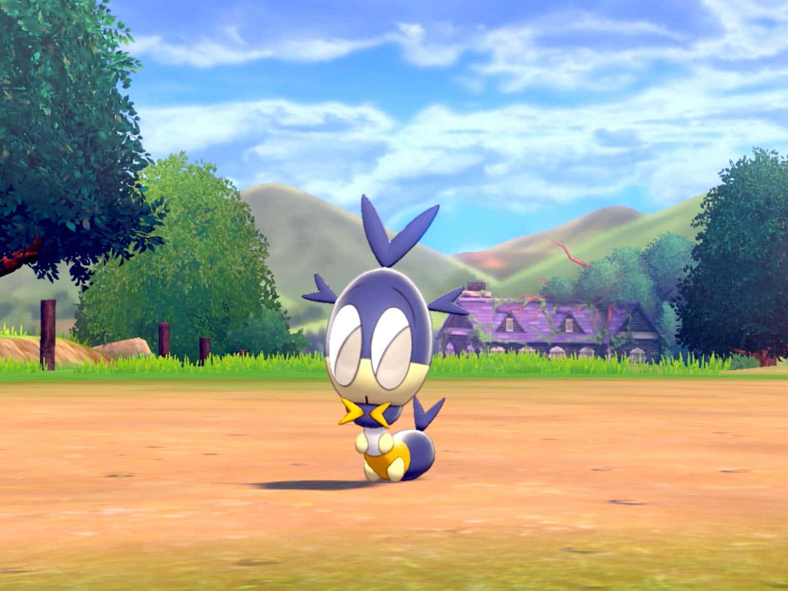 Pokémon Blipbug In Ground Background