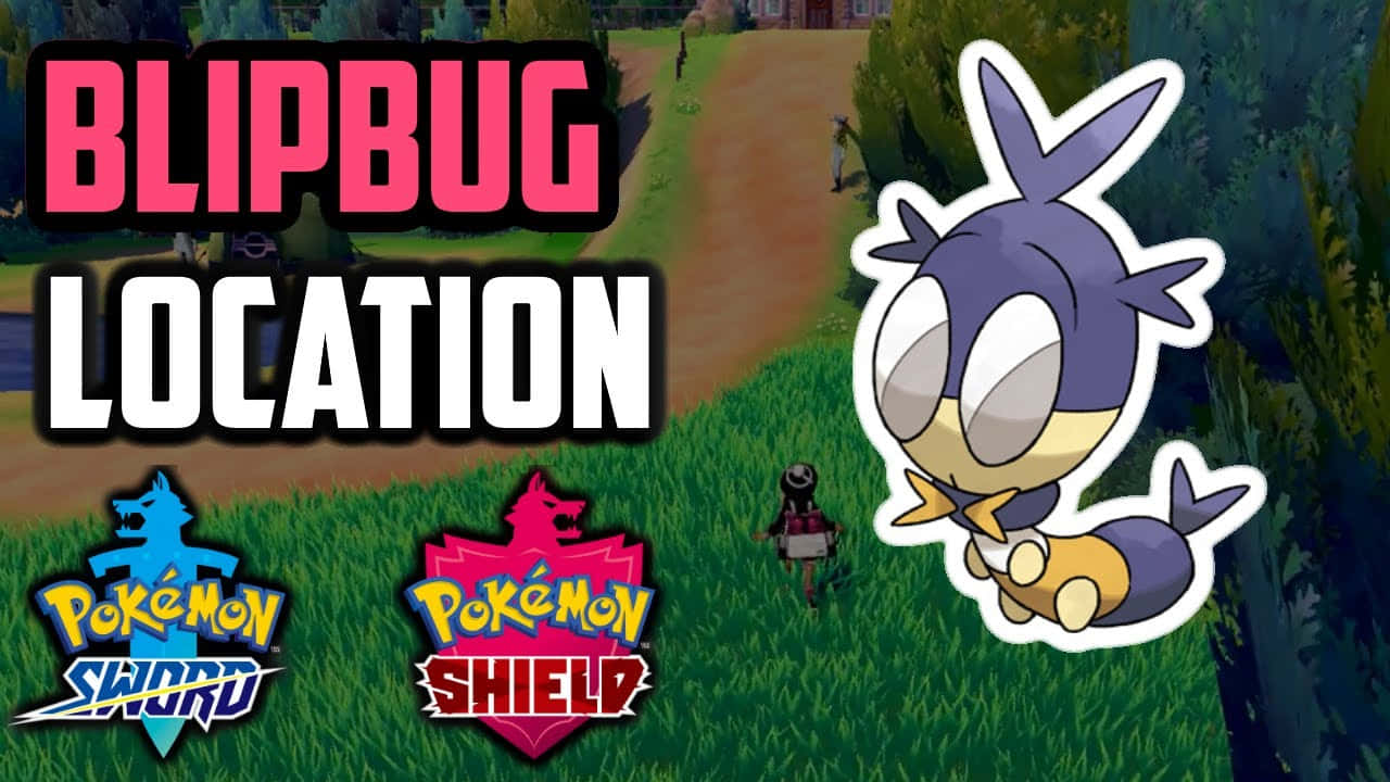 Pokémon Blipbug Location Poster Background