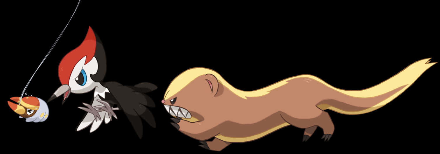 Pokemon Chase Scene Background
