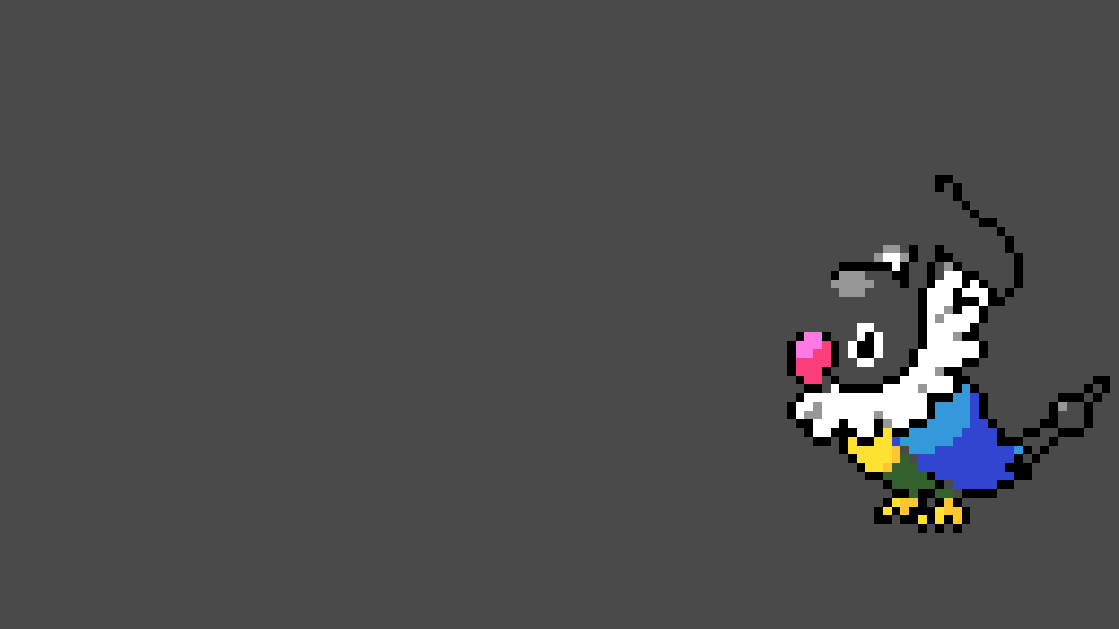 Pokémon Chatot Pixelated