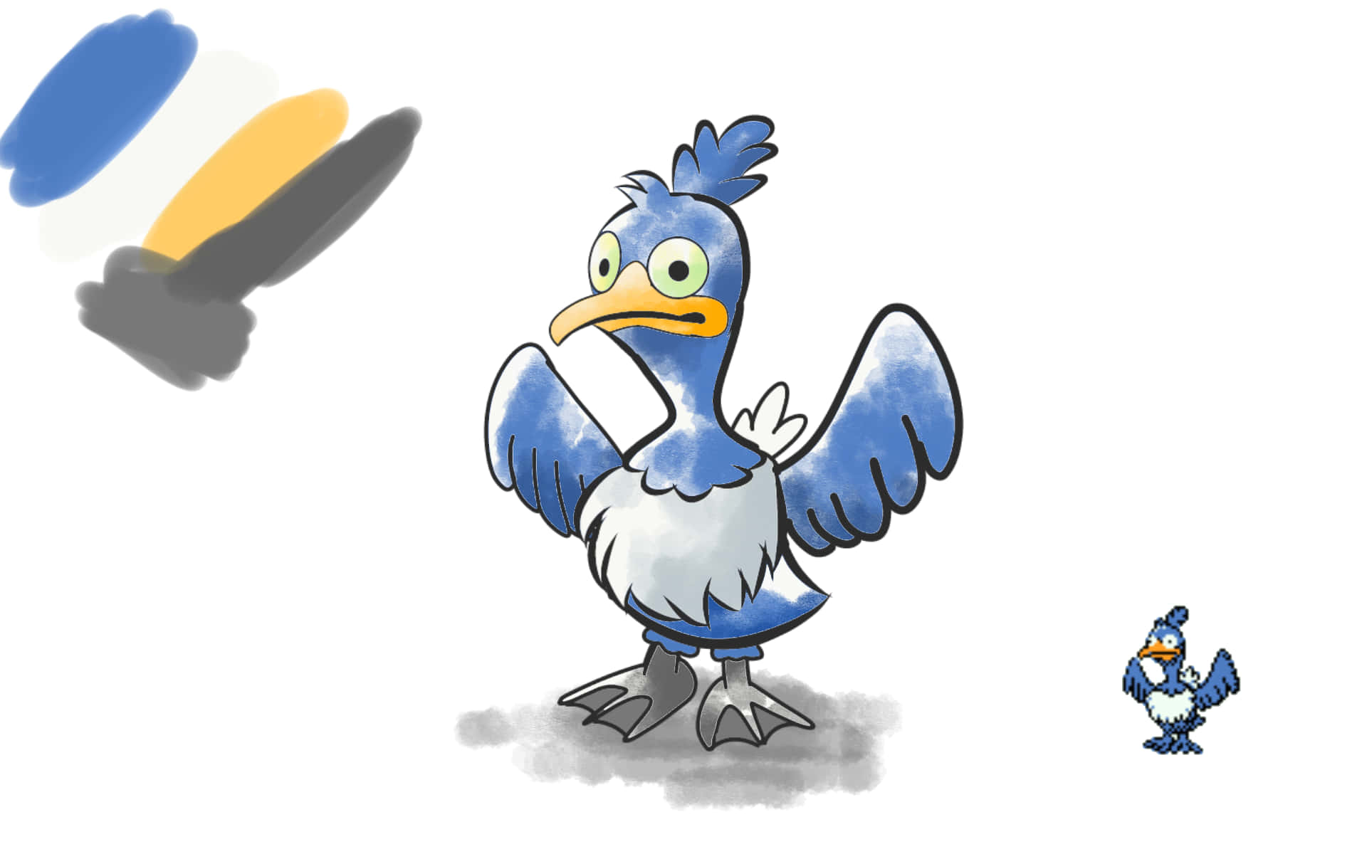 Pokémon Cramorant Funny Drawing