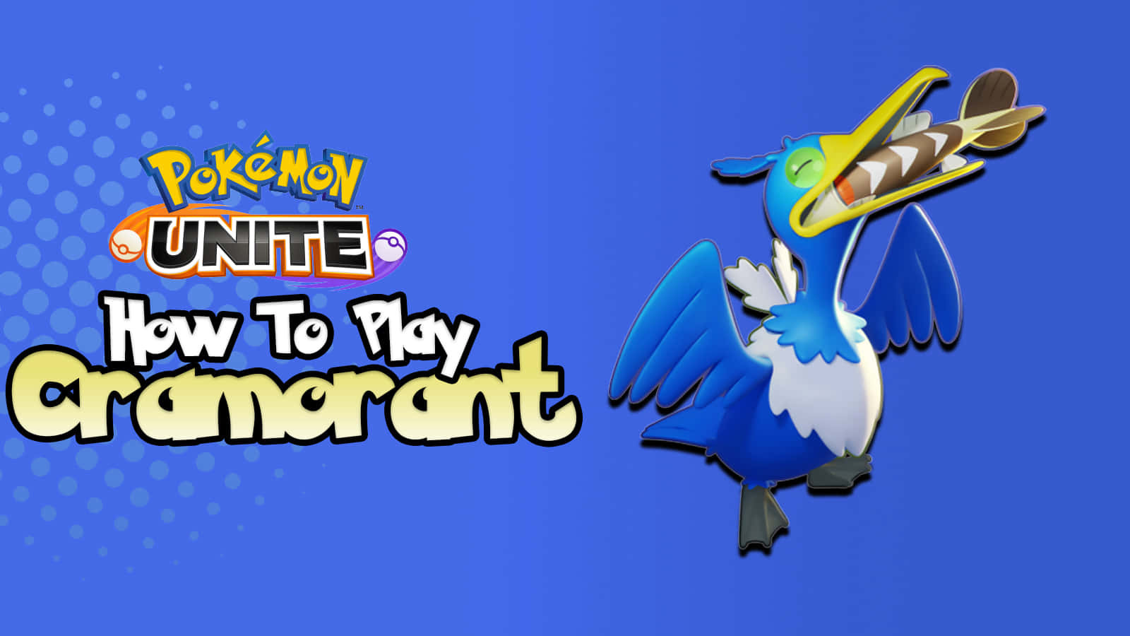 Pokémon Cramorant Gameplay Tutorial Background