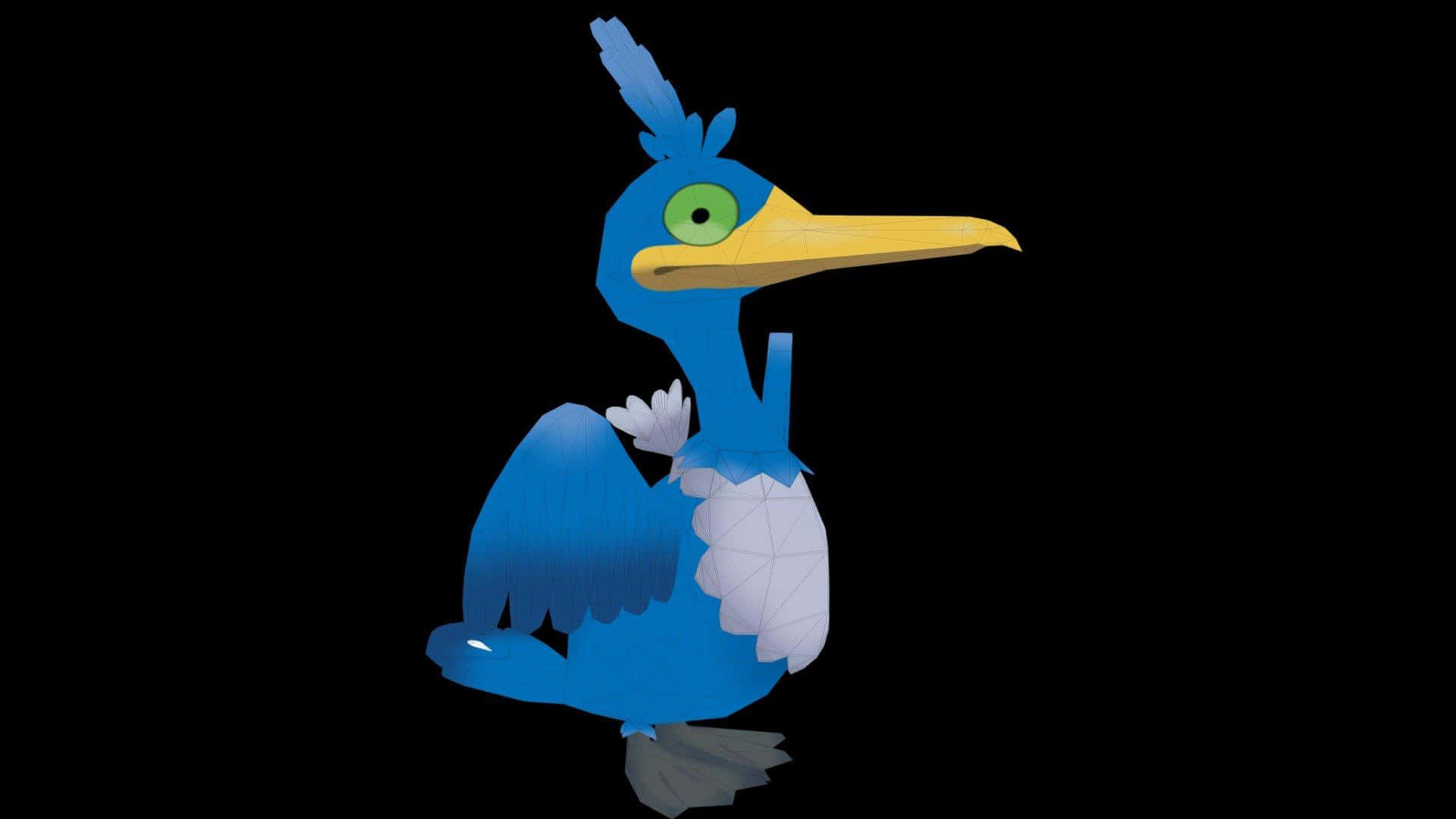 Pokémon Cramorant In Solid Black