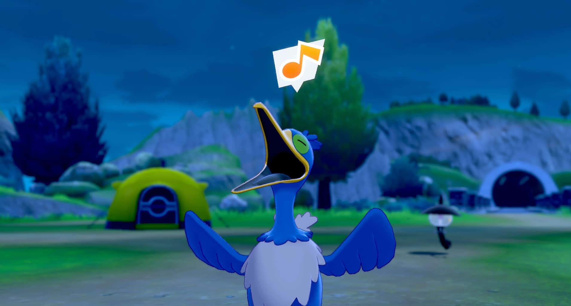 Pokémon Cramorant Singing Background