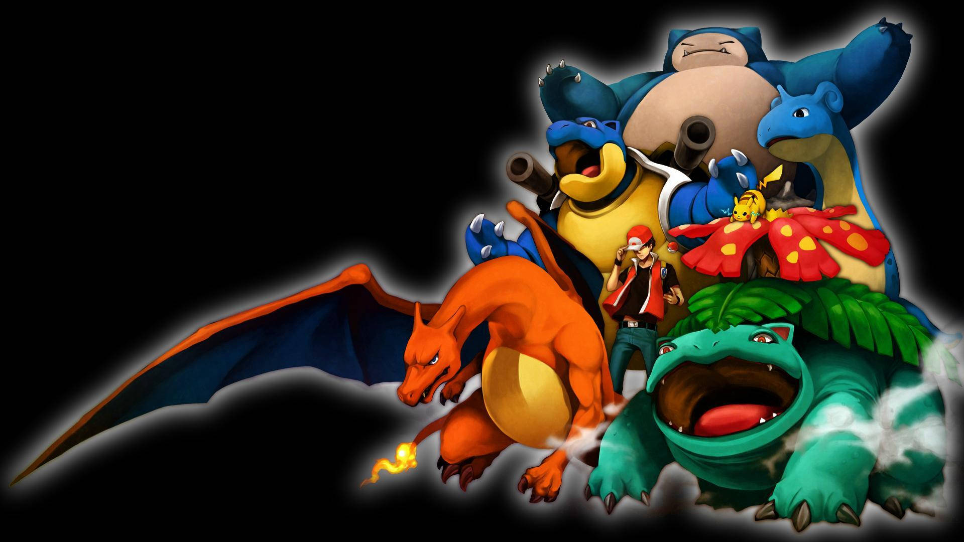 Pokémon Creatures 4k Background