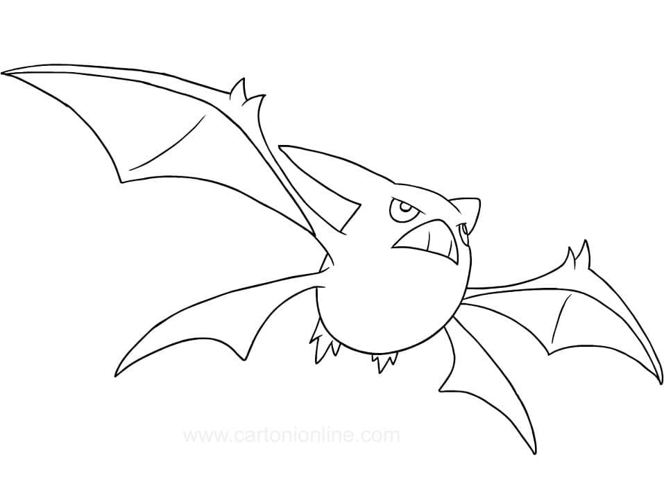 Pokémon Crobat Drawing Background