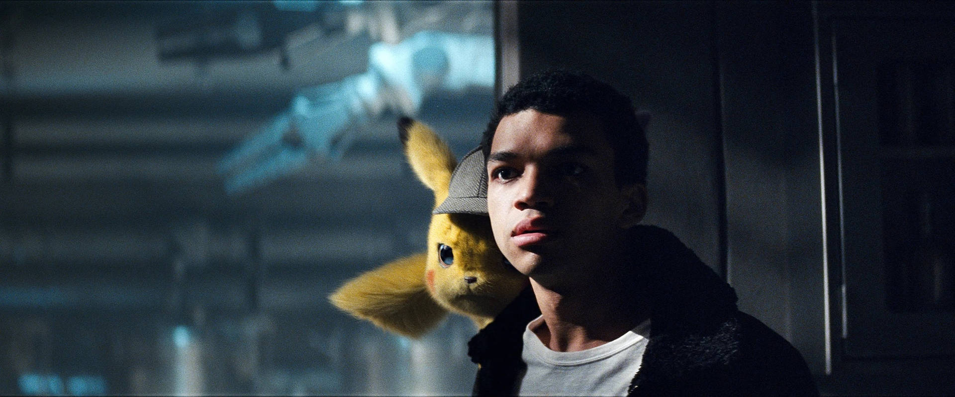 Pokemon Detective Pikachu Mysterious Scene Background