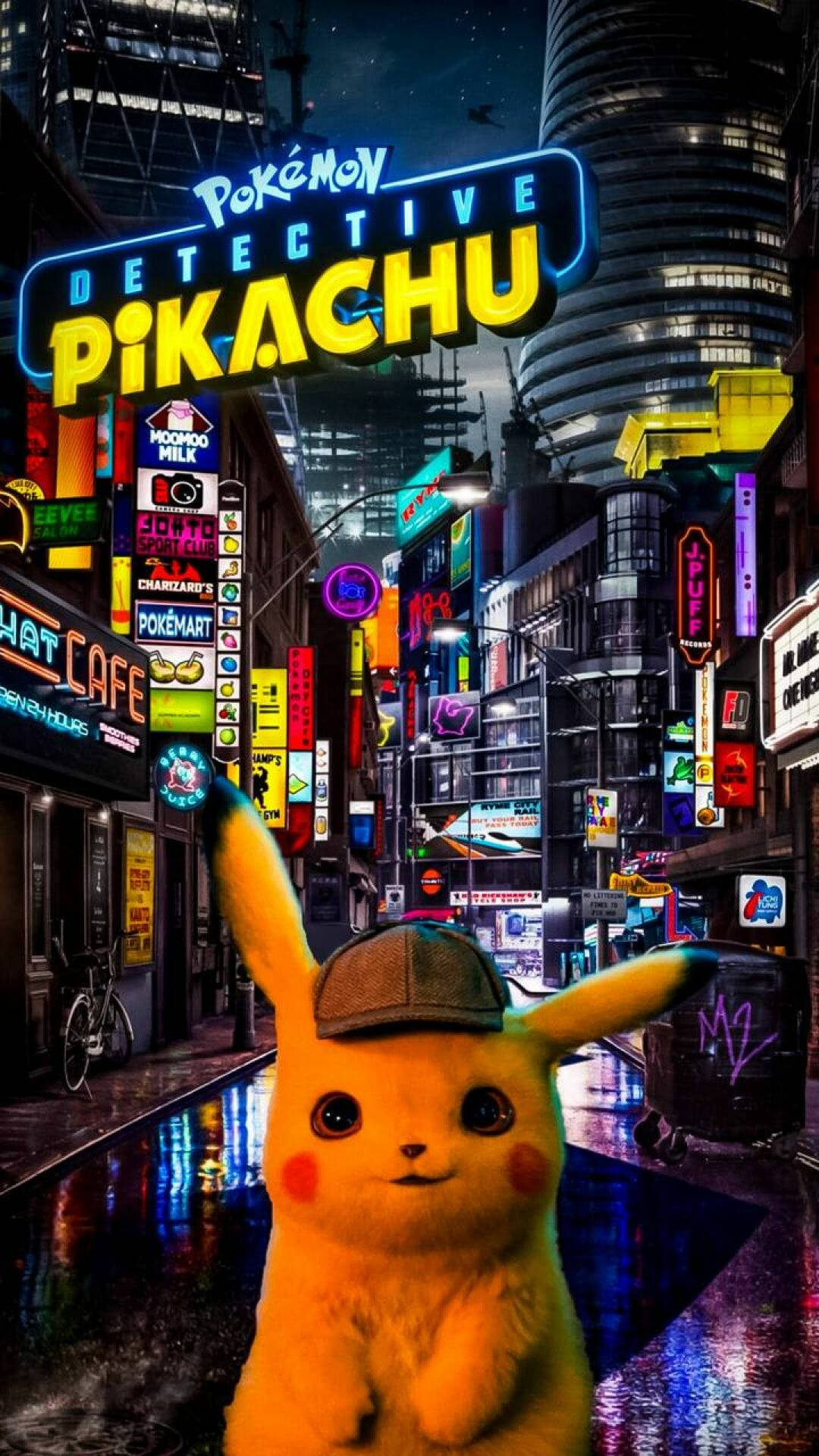 Pokémon Detective Pikachu Poster Background
