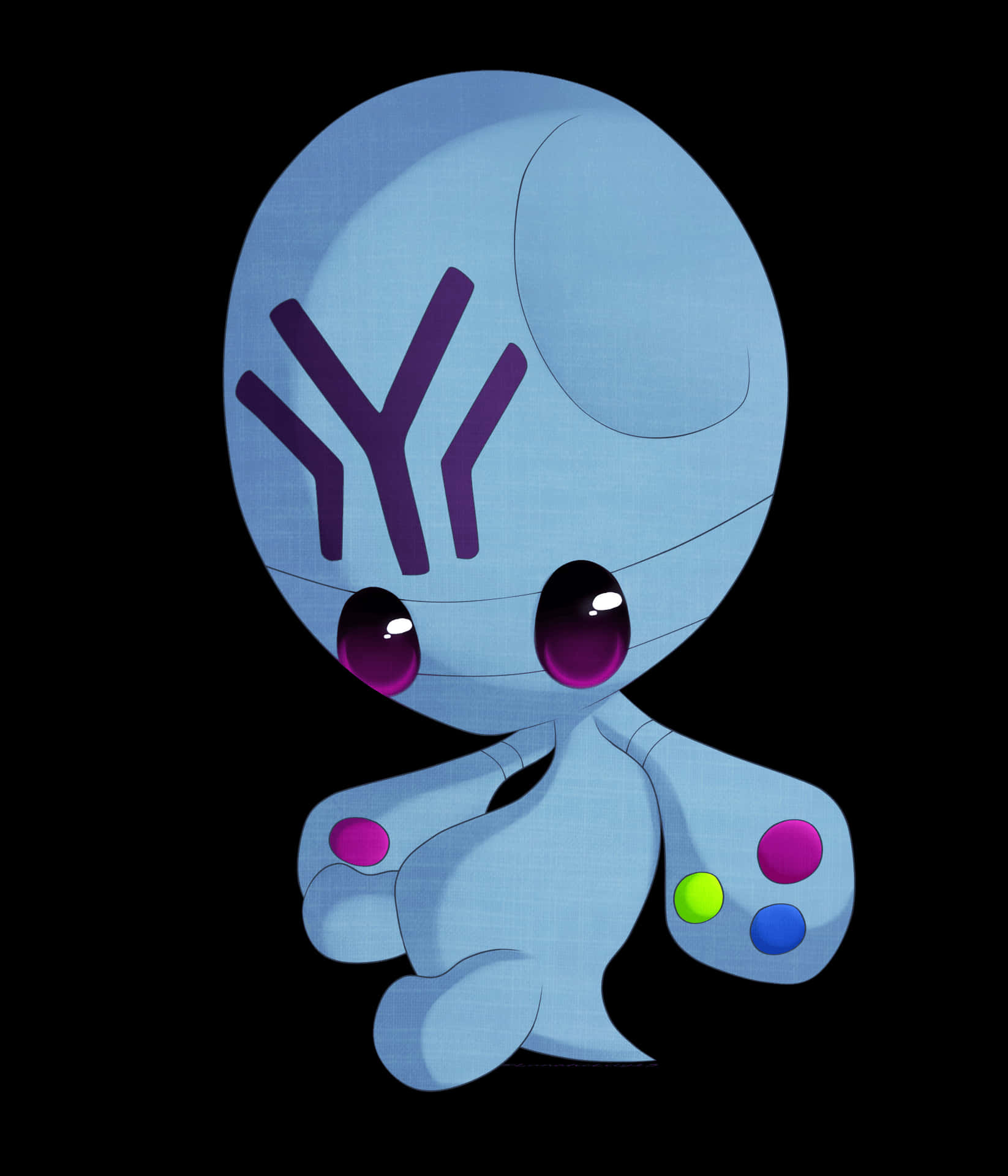 Pokémon Elgyem Pfp Background