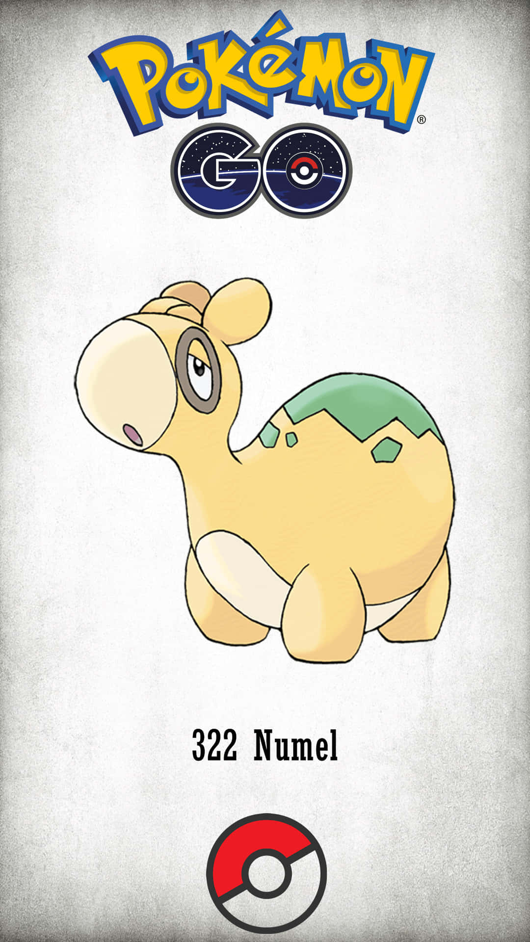 Pokémon Go Character Numel