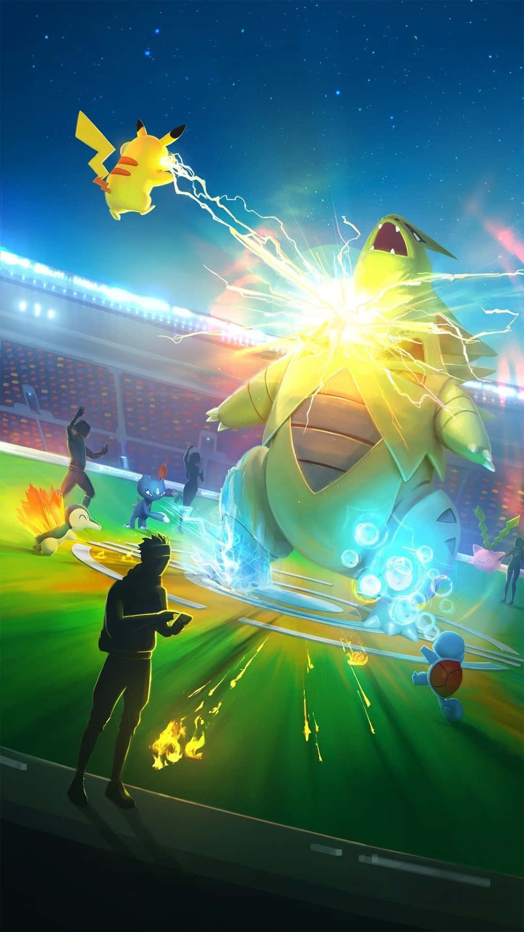 Pokemon Go Fighting Tyranitar Background