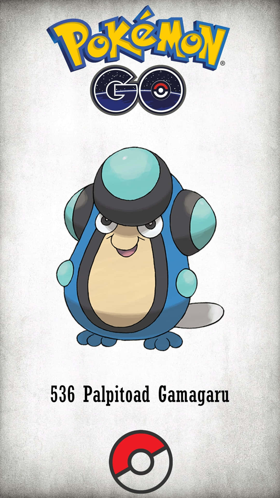 Pokémon Go Palpitoad Background