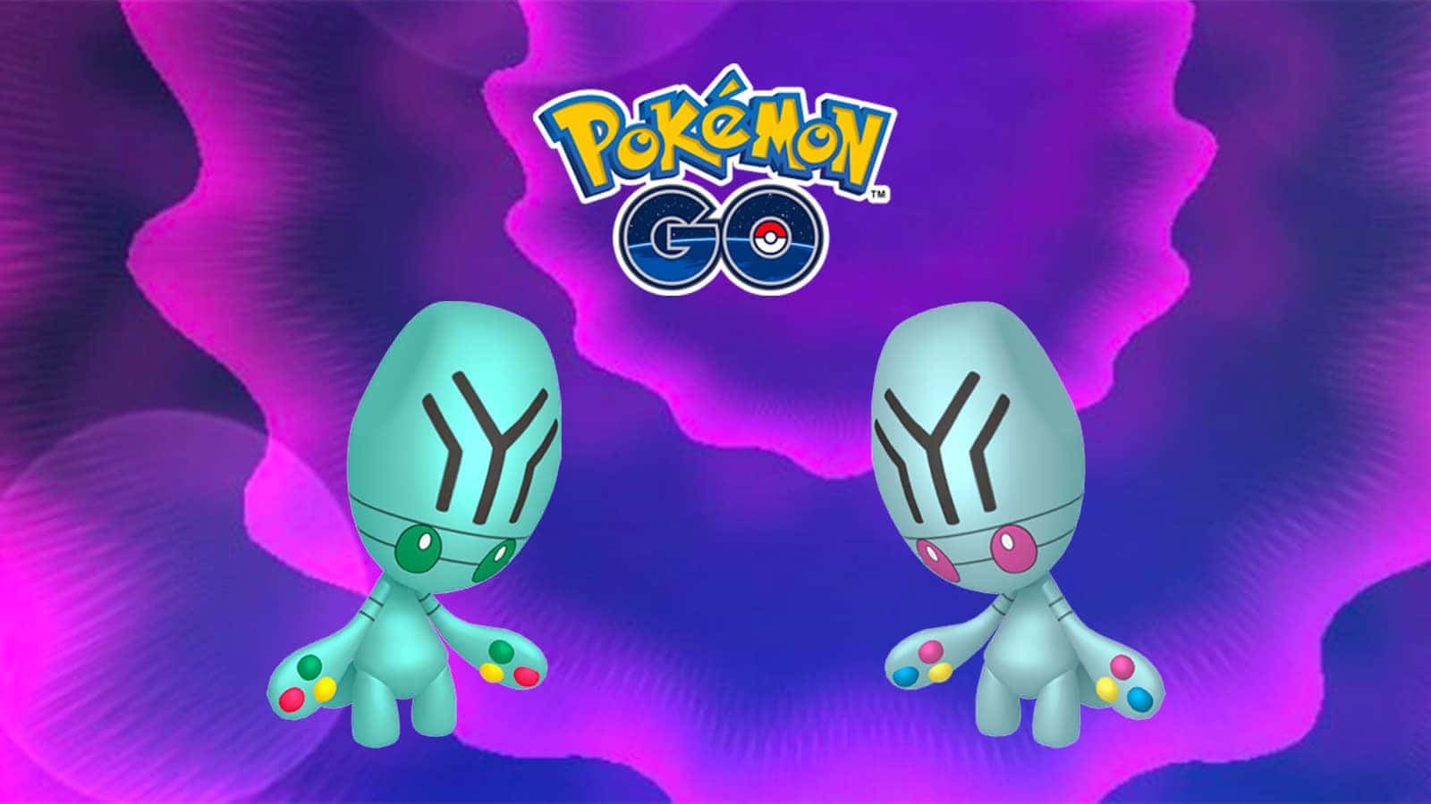 Pokémon Go Purple Desktop Background