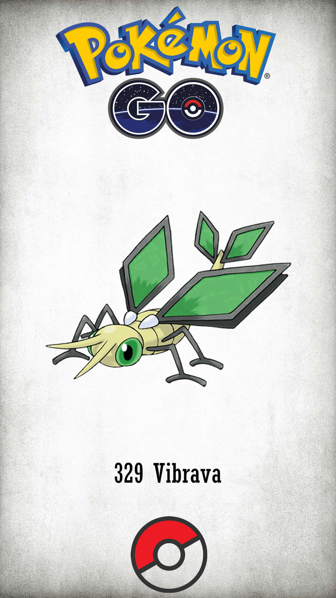 Pokemon Go Vibrava Background