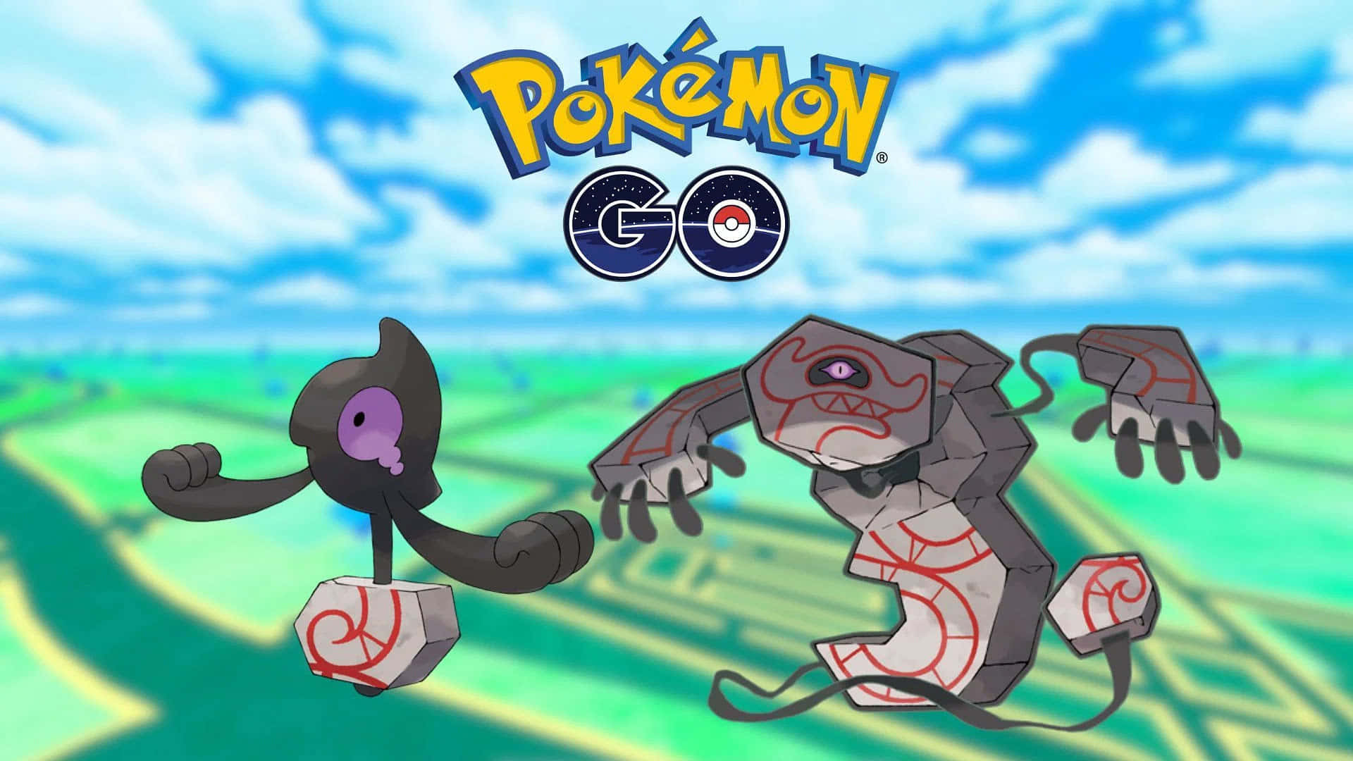 Pokemon Go Yamaskand Runerigus Background