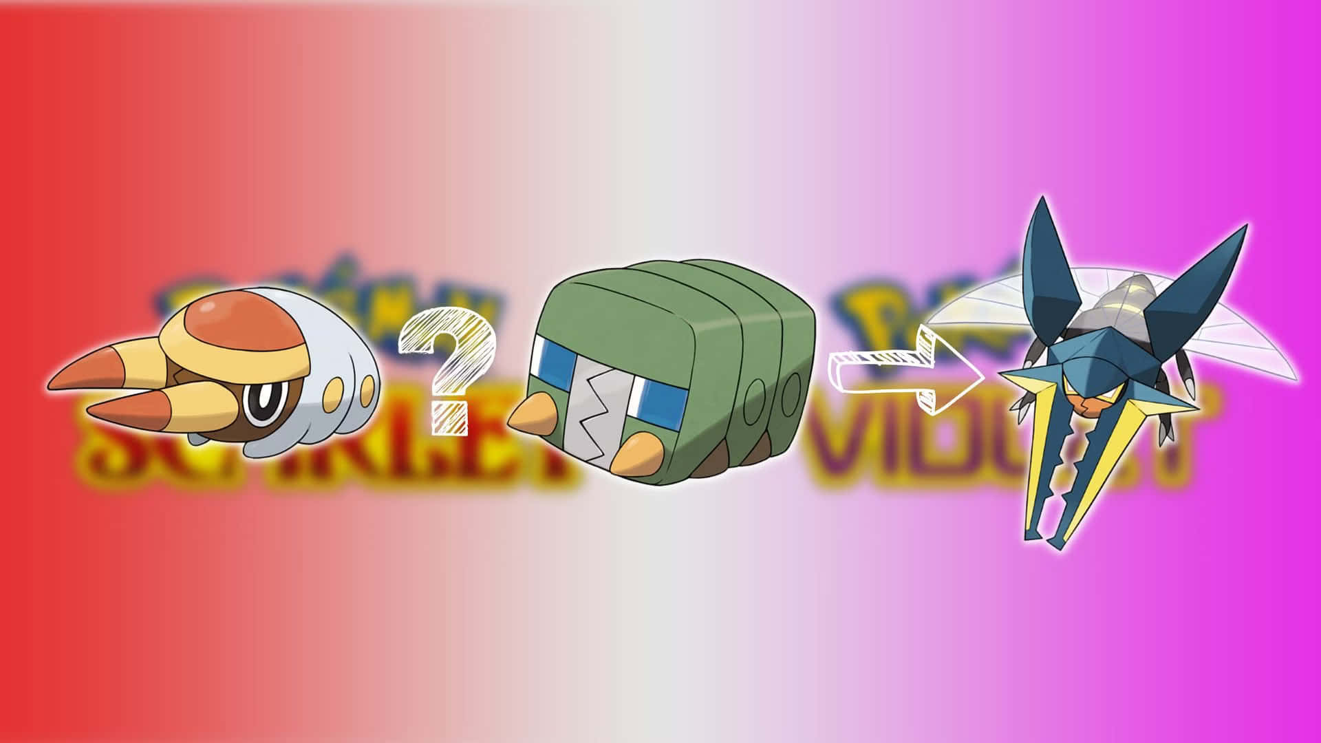Pokemon Grubbin Evolution Chain Background