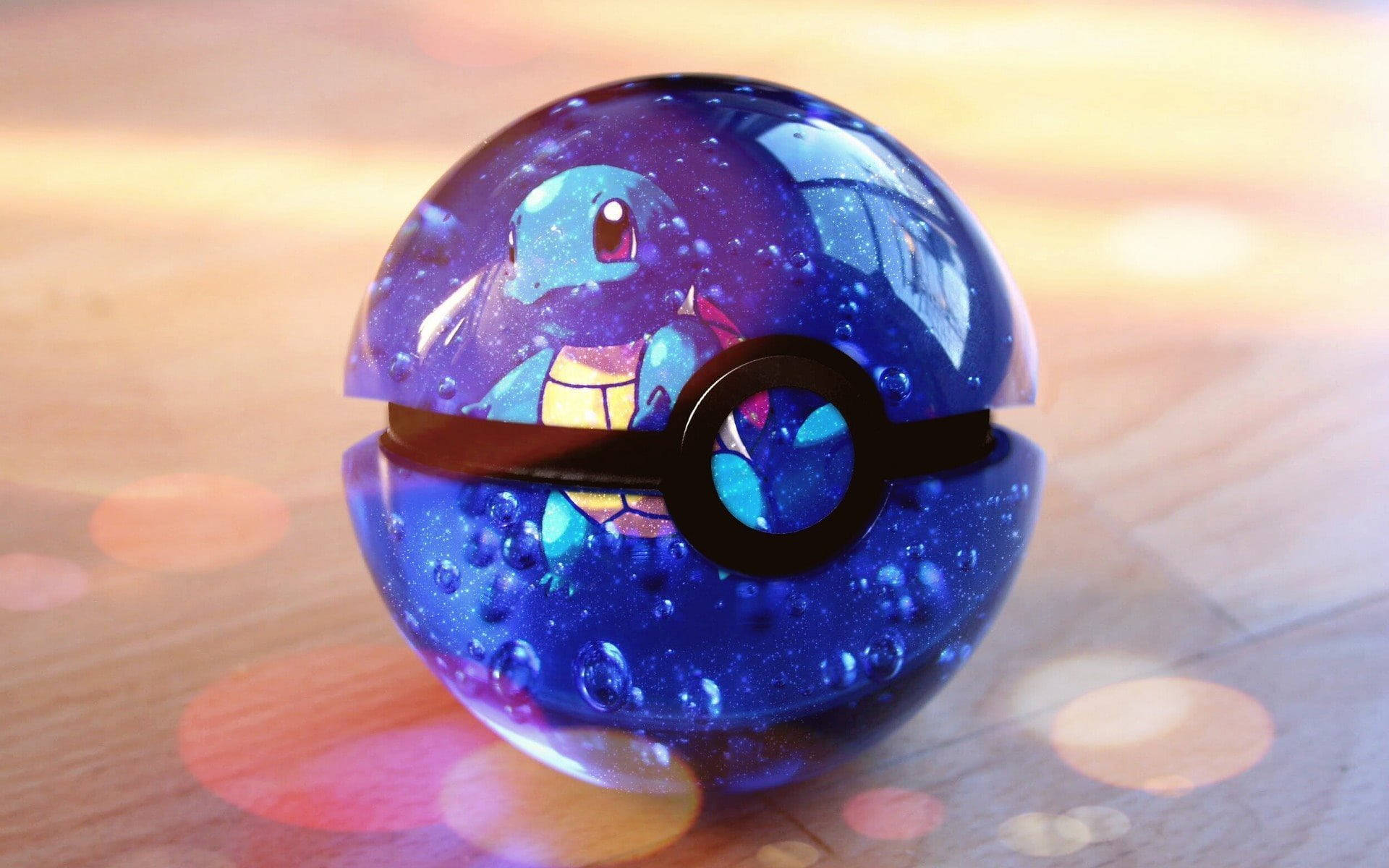 Pokémon Hd Blue Poké Ball Background