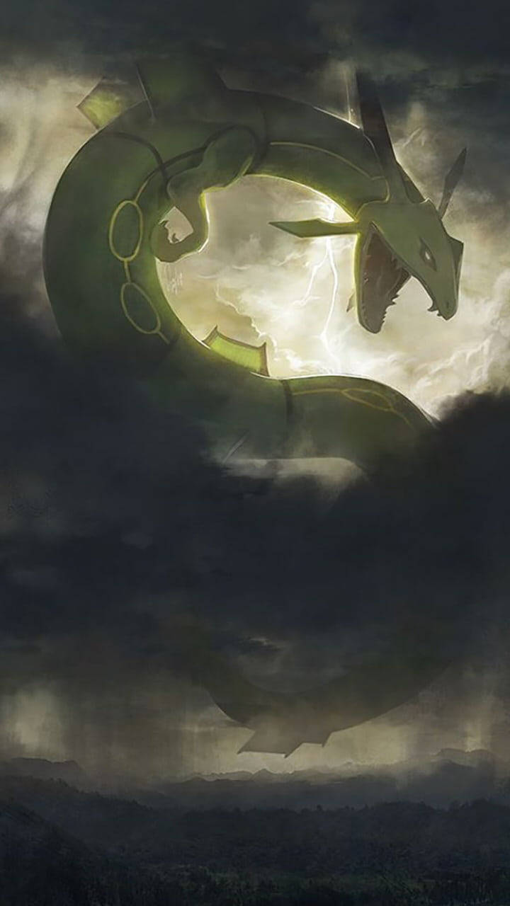 Pokémon Hd Rayquaza Background