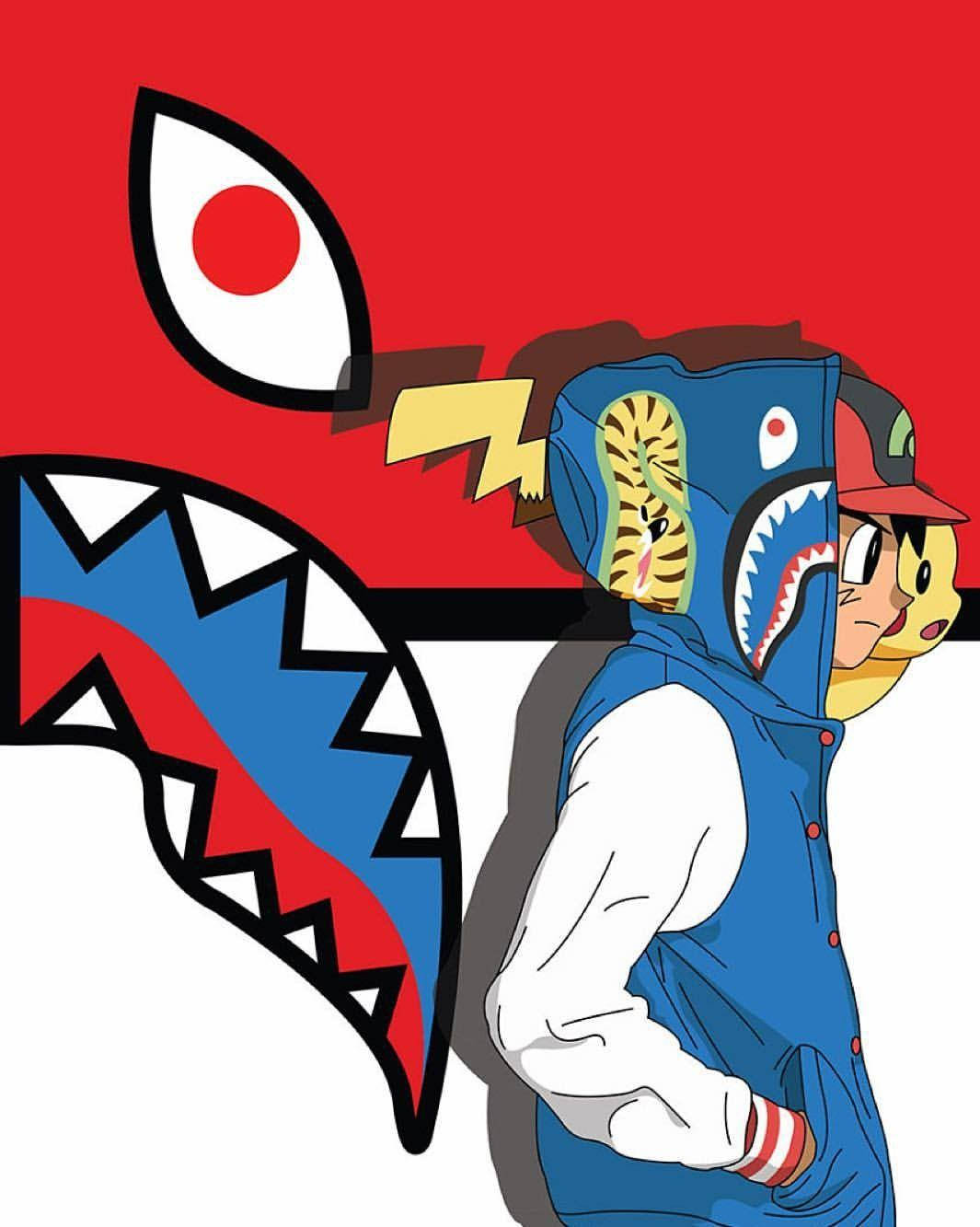 Pokemon Hoodie By Sakura Sakura Background