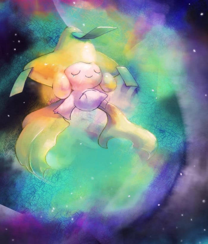 Pokémon Jirachi Sleeping