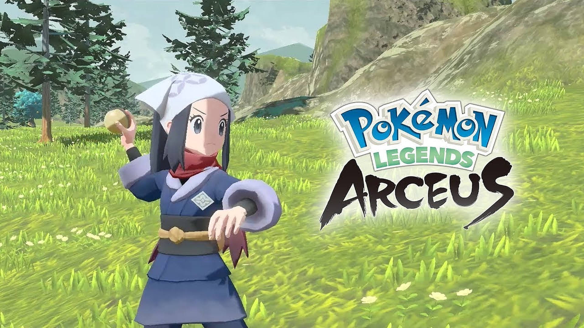 Pokemon Legends Arceus Akari Background