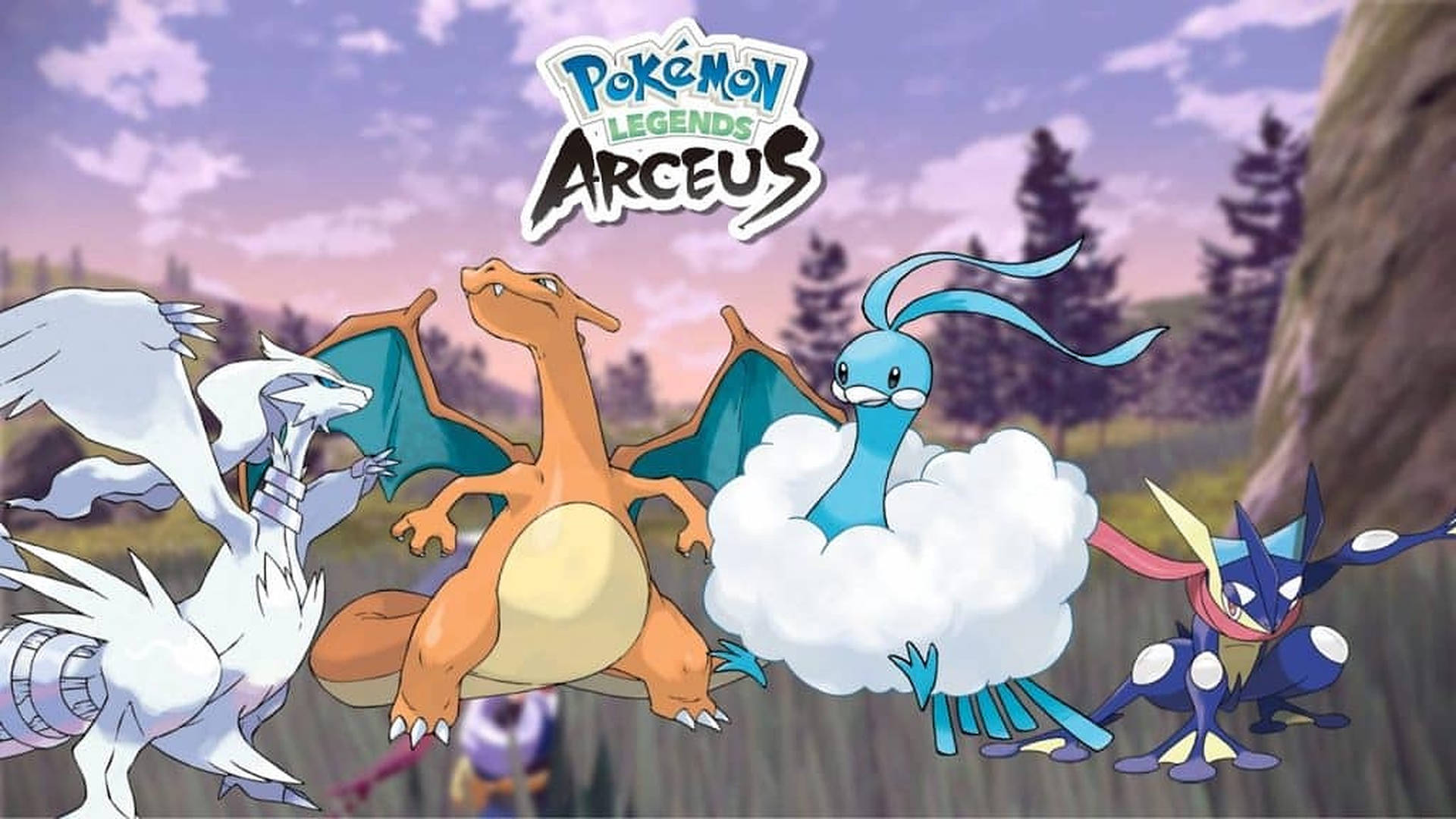 Pokemon Legends Arceus Charizard Background