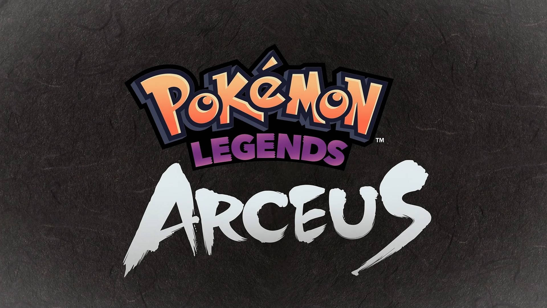 Pokemon Legends Arceus Title Background
