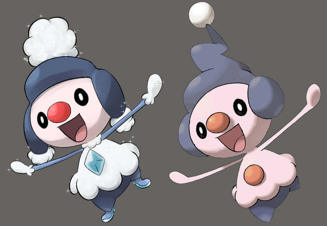 Pokémon Mime Jr. Desktop Background