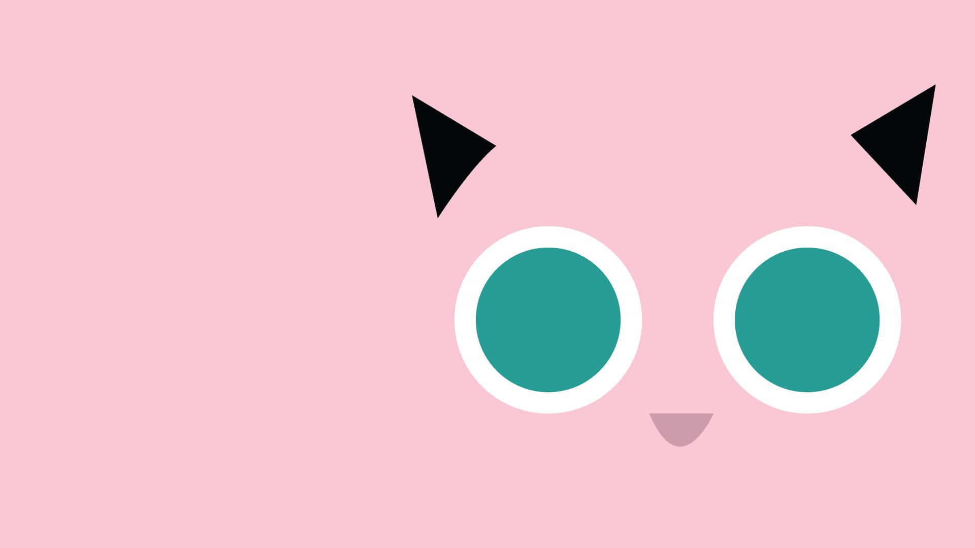 Pokemon Minimalist Jigglypuff Desktop