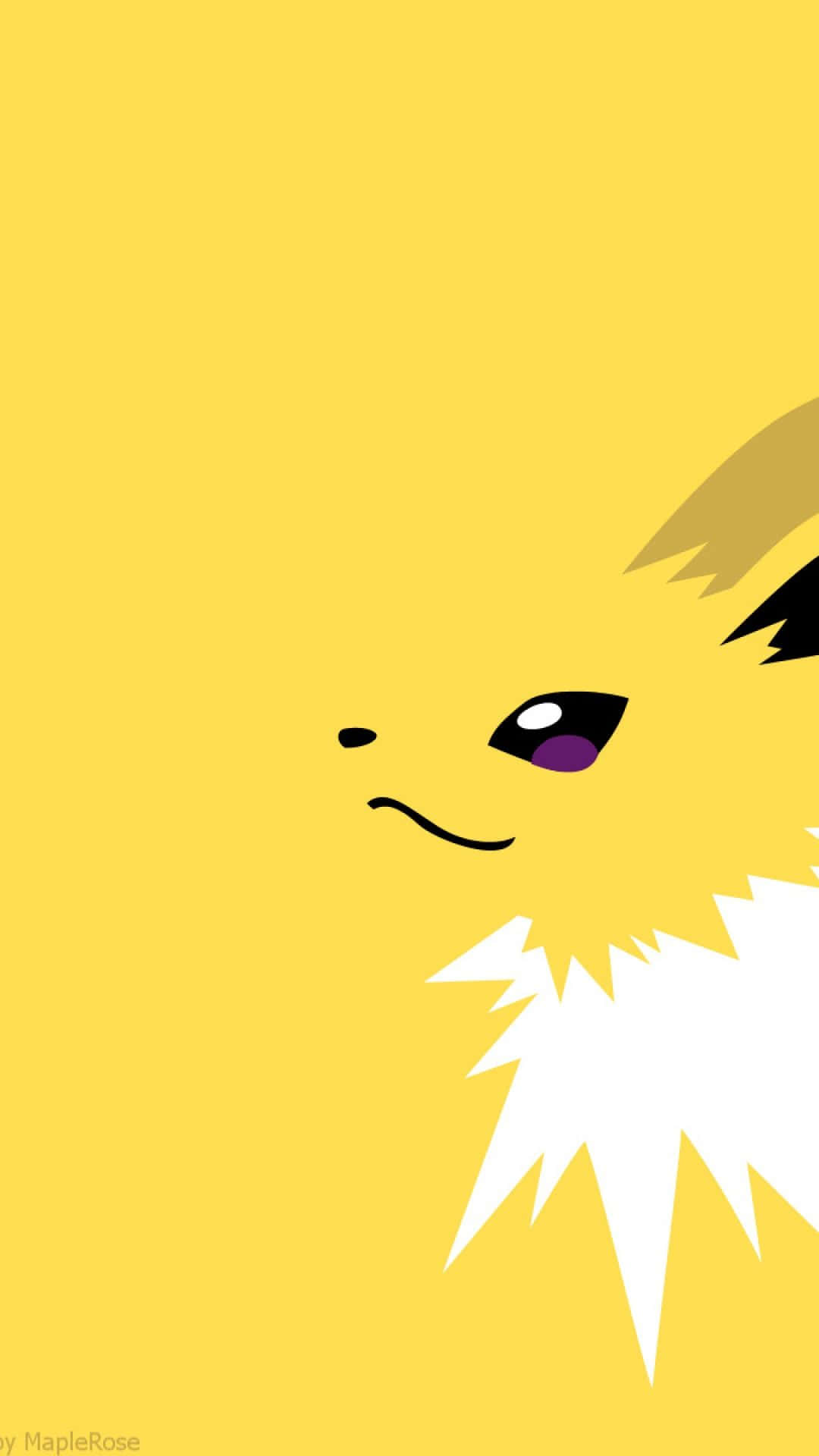 Pokemon Minimalist Jolteon Mobile