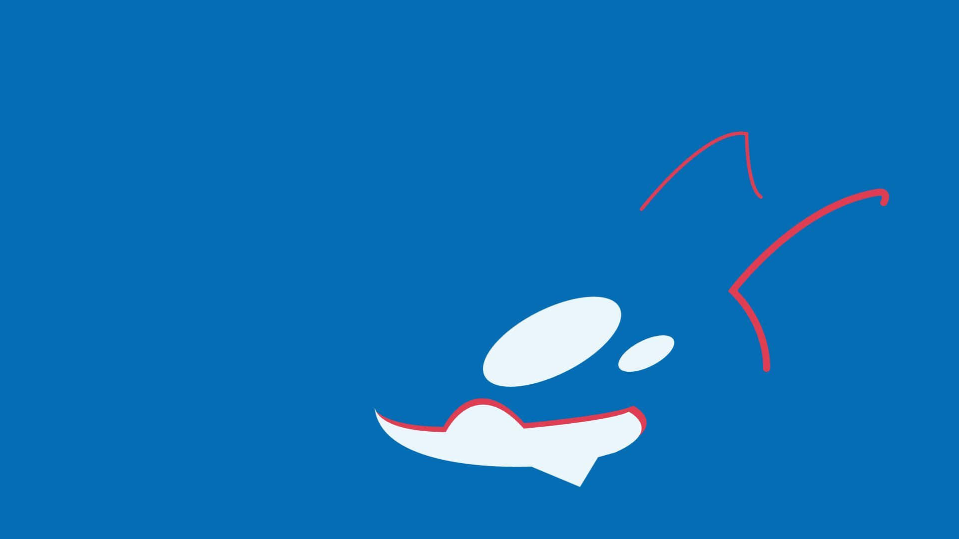 Pokemon Minimalist Kyogre Desktop Background