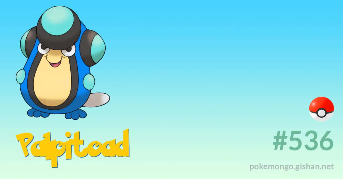 Pokemon Palpitoad Background