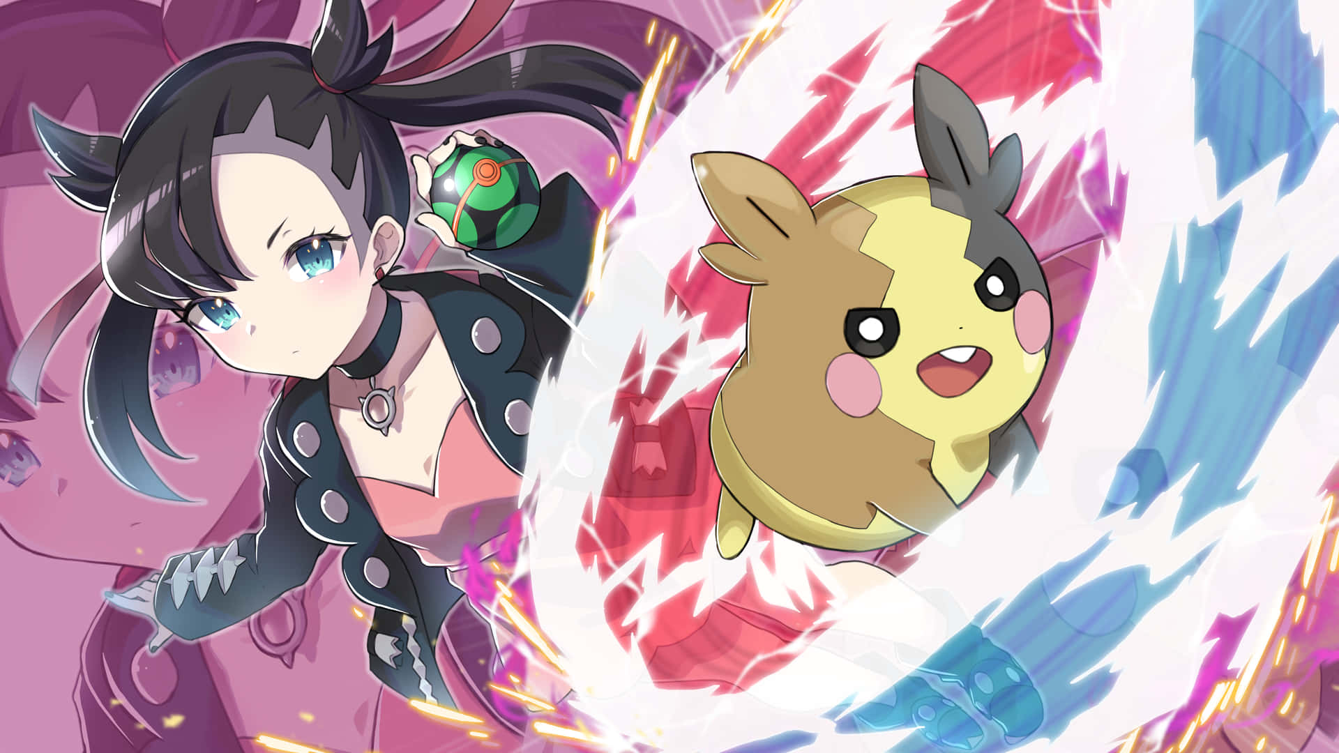 Pokemon Pfp Marnie And Morpeko