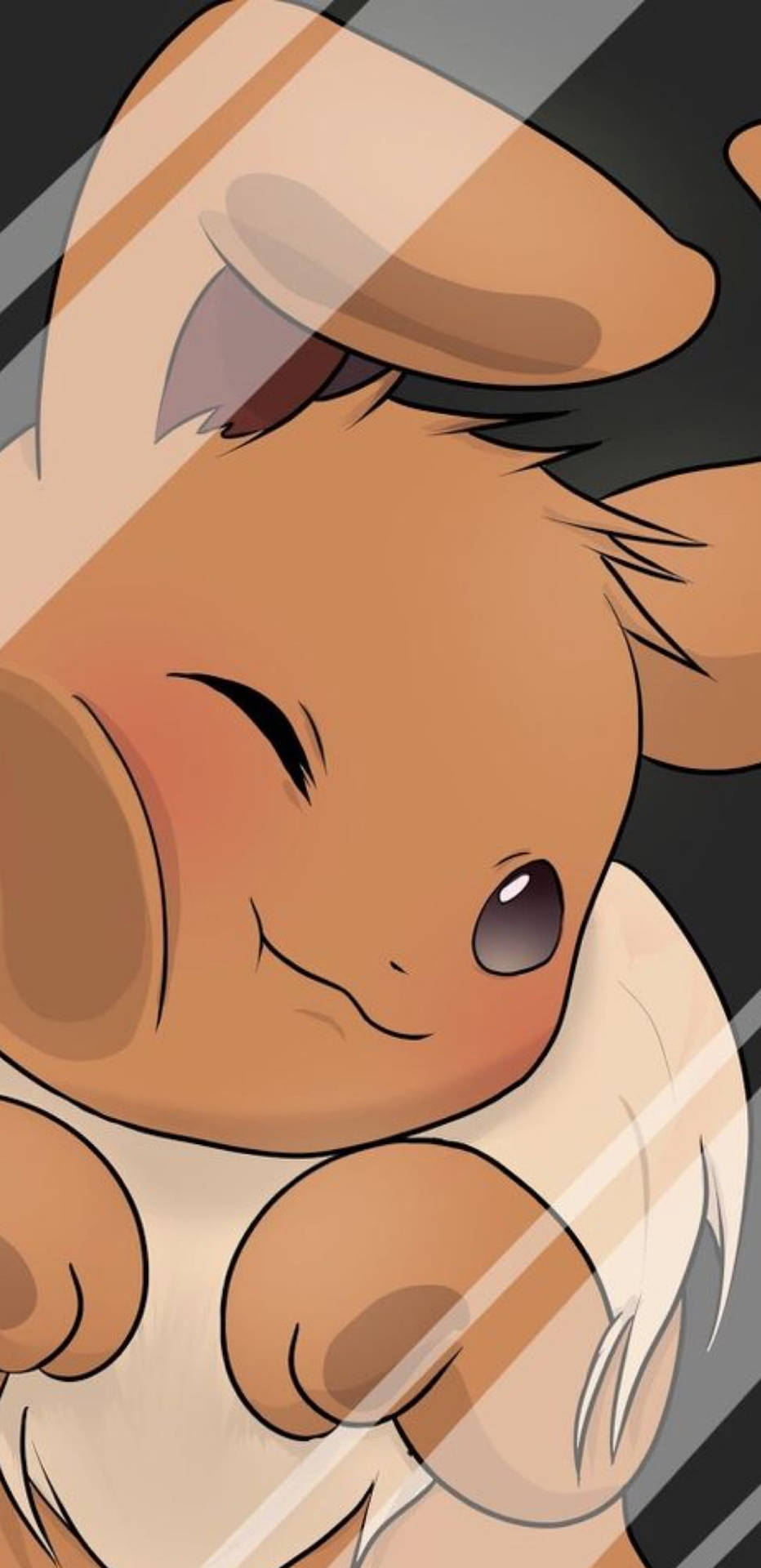 Pokemon Phone Eevee Glass Background