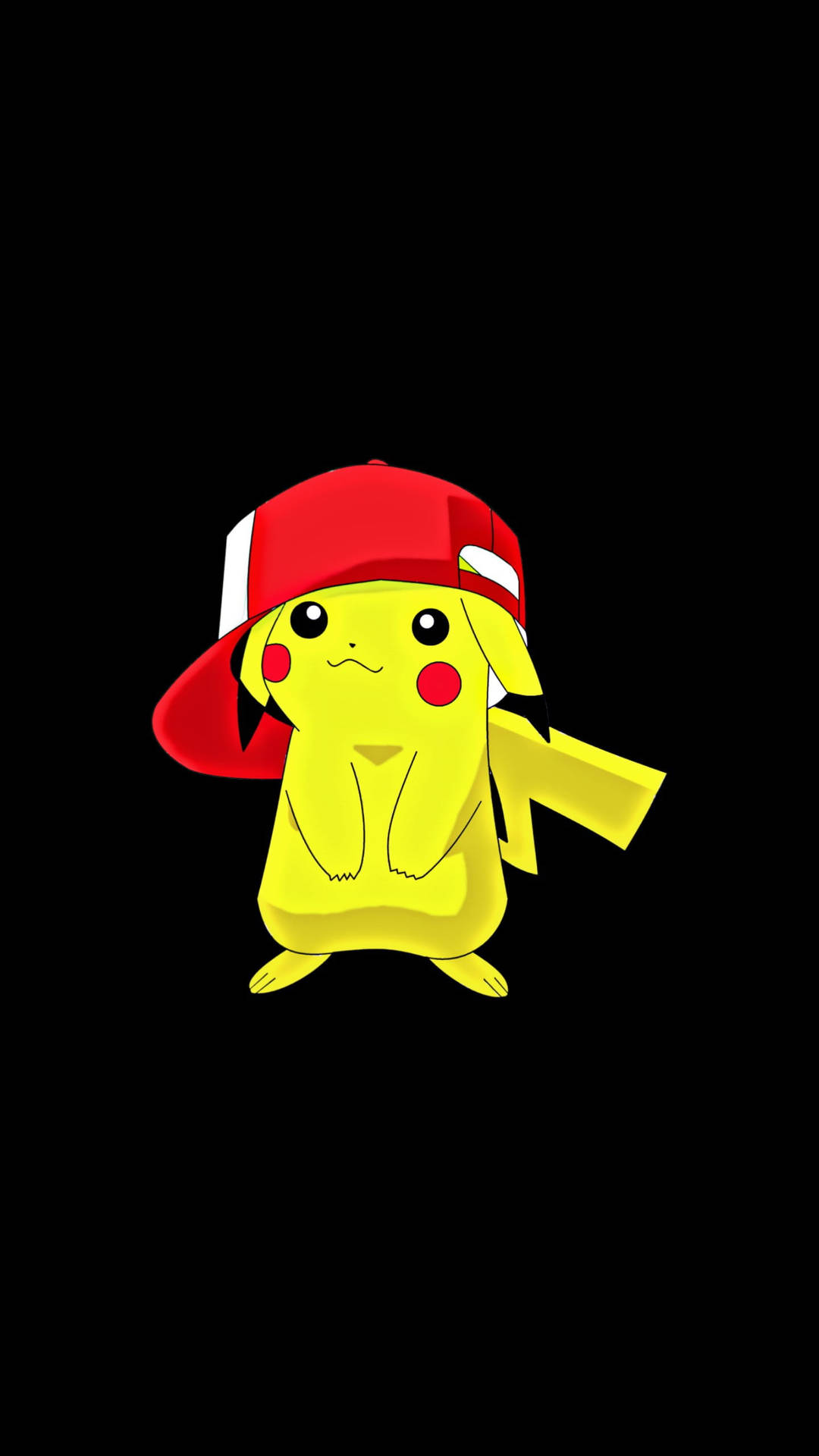 Pokemon Phone Pikachu Hat Background