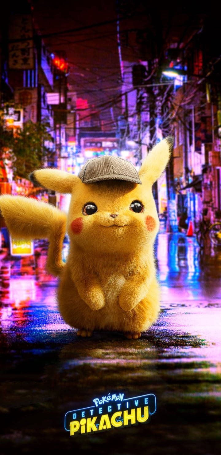 Pokemon Phone Smiling Detective Pikachu