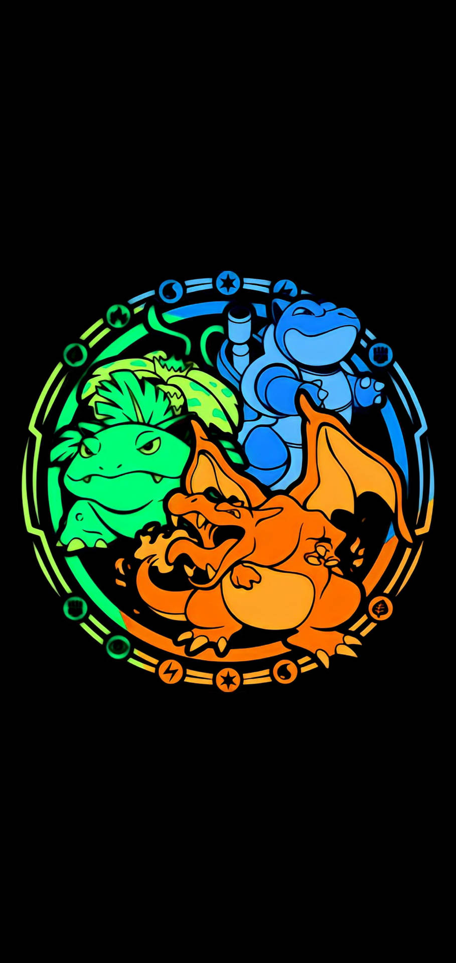 Pokemon Phone Venusaur Charizard Blastoise