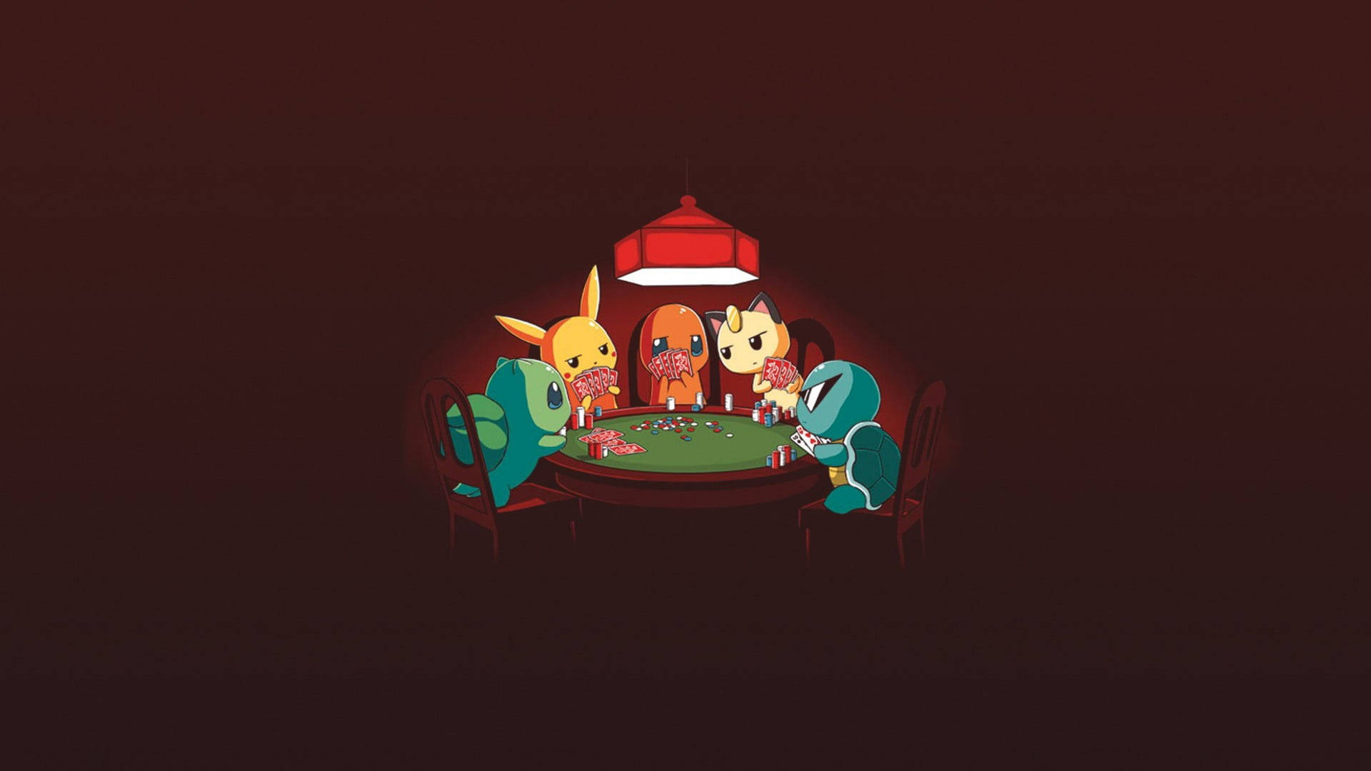 Pokemon Playing Poker Background