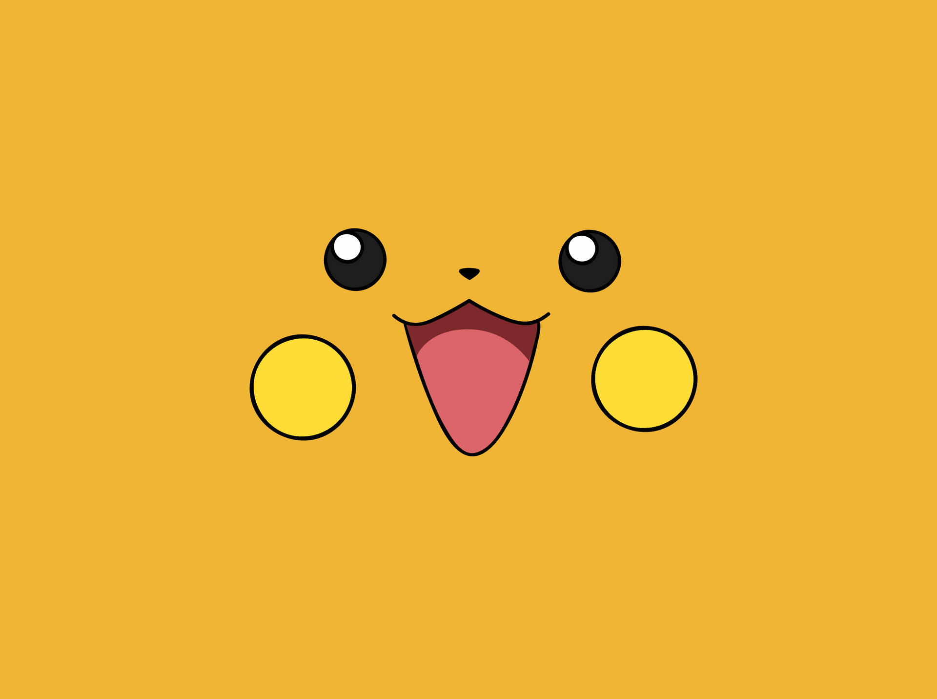 Pokemon Raichu Face Background