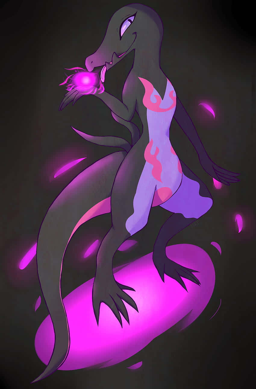 Pokémon Salazzle Poison Fireball